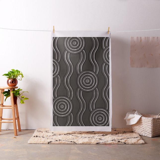 Tissu Tempête de l'art autochtone (In Situ)