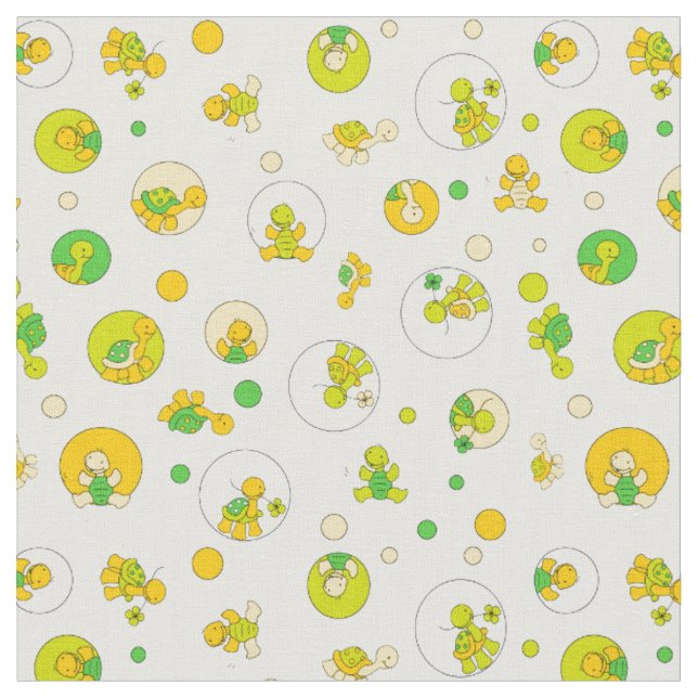 Tissu Temps de tortue (Fermer)