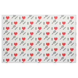 Tissu Tennis du coeur I