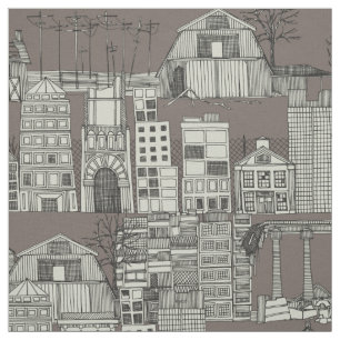Tissu terne toile dystopian