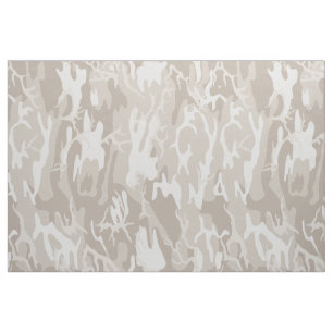 Tissu Terre en friche blanchie Camo