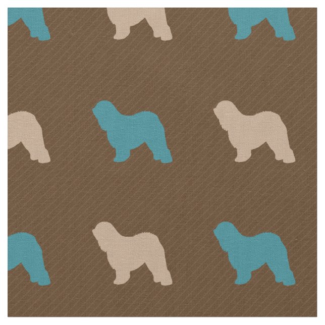 Tissu Terrier tibétain (Fermer)