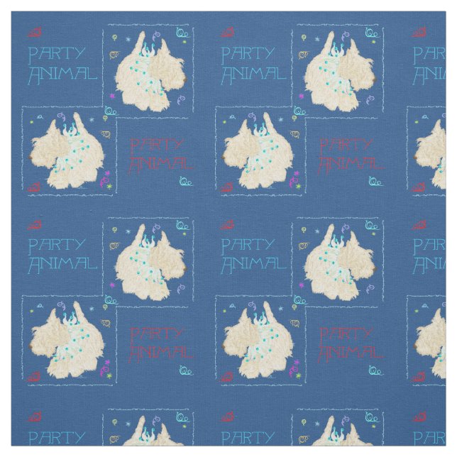 Tissu Tervueren Écossais dansant (Échantillon)