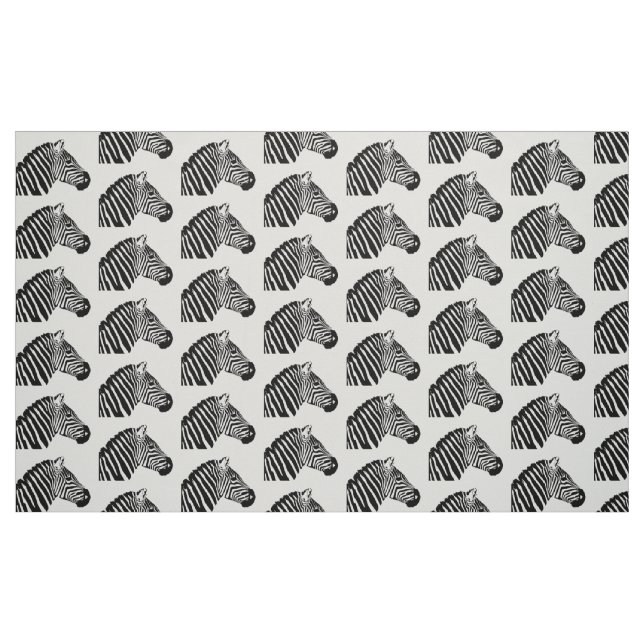 Tissu Tête de zèbre (Fat Quarter)
