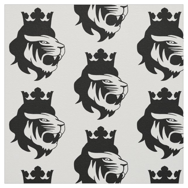 Tissu Tête du lion (Échantillon)