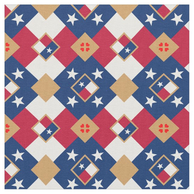 Tissu Texas Flag & Texas Trendy Fabric/fashion USA (Fermer)