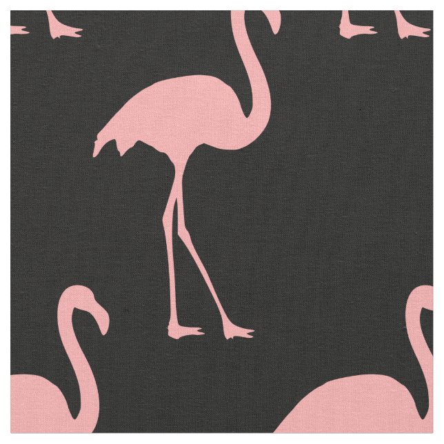 Tissu textile de motif flamand rose (Fermer)