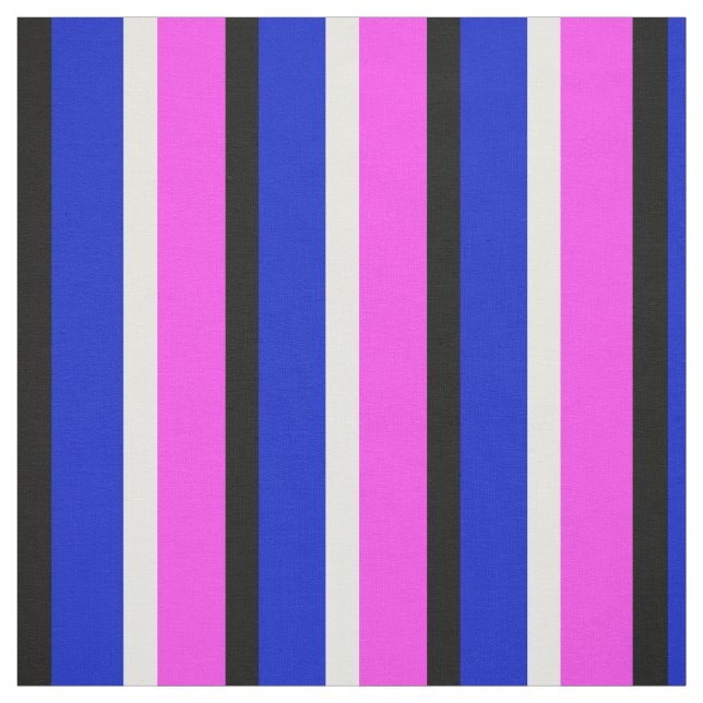 Tissu Textile Grilles Bleues Violettes (Échantillon)