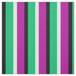 Tissu Textile Gris Vert Violet