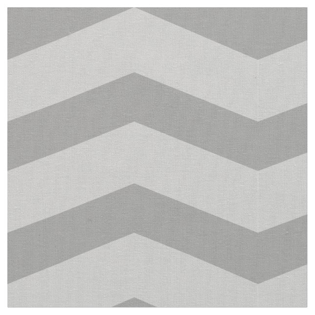 Tissu textile motif zig zag de chevron gris (Fermer)
