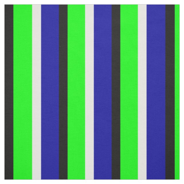 Tissu Textile Vert Bleu Grandes (Échantillon)