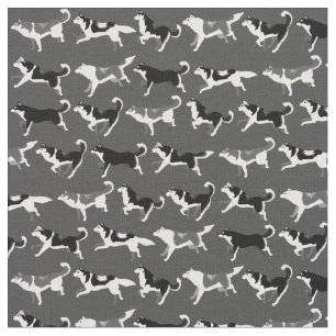 Tissu Textiles enroués de chien de tissus de chien de