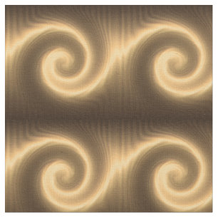 Tissu texture abstraite en spirale dorée