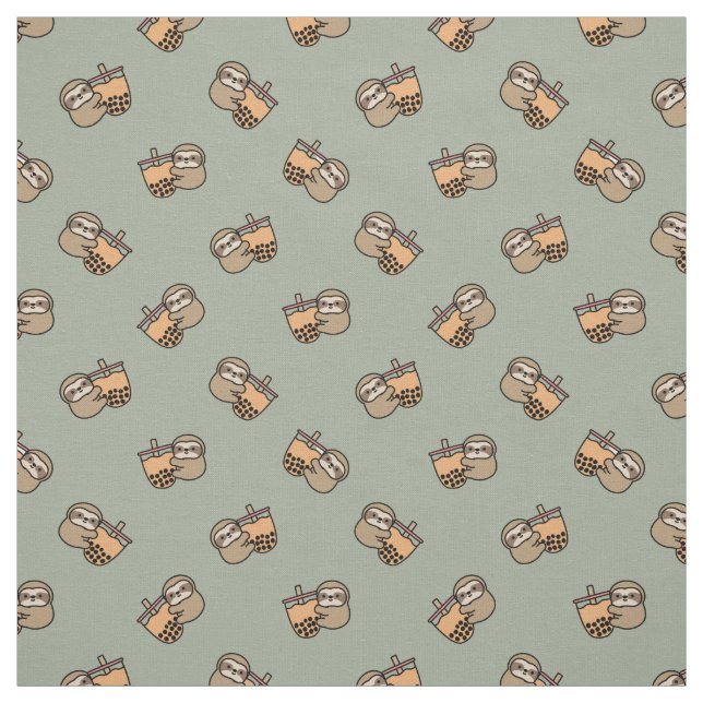 Tissu Thé à bulle mou et fentes (Échantillon)