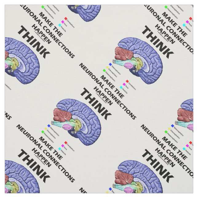 Tissu Think Make The Neuronal Connections Brain (Échantillon)