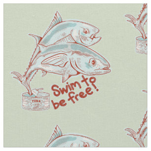 Tissu Thon Poisson assaisonnant une boîte