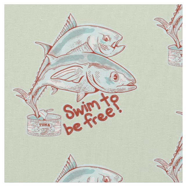 Tissu Thon Poisson assaisonnant une boîte (Fermer)