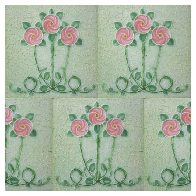 Tissu Three Pink Roses Thunder_cove (Échantillon)