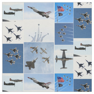 Tissu Thunderbirds, Military Jet Variété