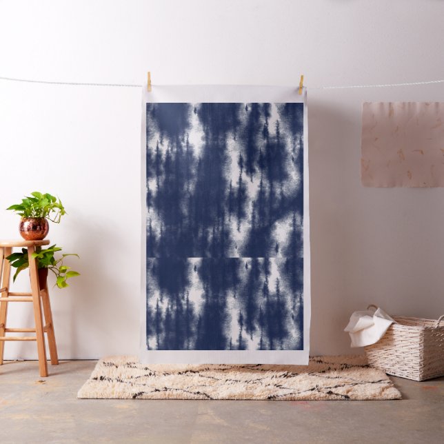 Tissu Tie Dye Indigo (In Situ)