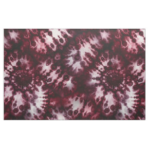 Tissu Tie-dye Violet Amarante