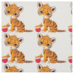 Tissu Tigre CUB avec la boule
