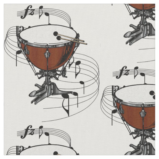 Tissu Timbales (tambour de bouilloire) (Fermer)