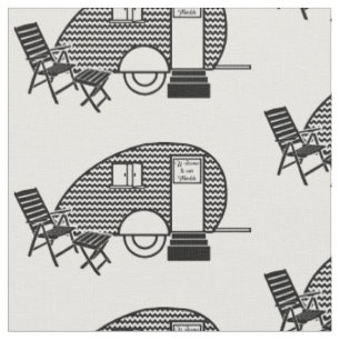Tissu Tiny Teardrop Trailer Thunder_Cove