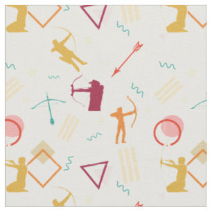 Tissu Tir à l'arc pour hommes - Garçons Bow et Motif à f