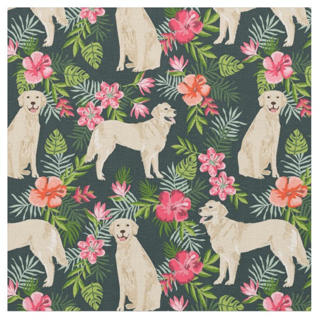 Tissu tirage au sort des chiens d'or (Fermer)