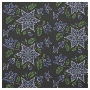 Tissu Tissus d'art métis tissus d'art de perlage autocht