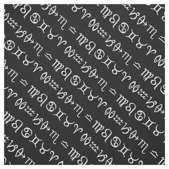 Tissu Tissus d'astrologie Tissus personnalisés du zodiaq (Échantillon)