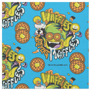 Tissu Titans Ados, allez ! Beast Boy Waffles
