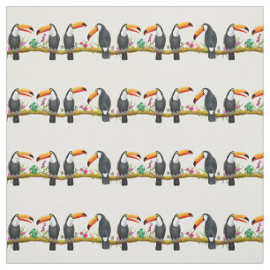 Tissu Toco Toucan Talk Toco Tropical