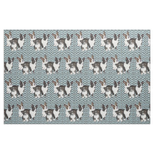 Tissu Toile de Cardigan Corgi