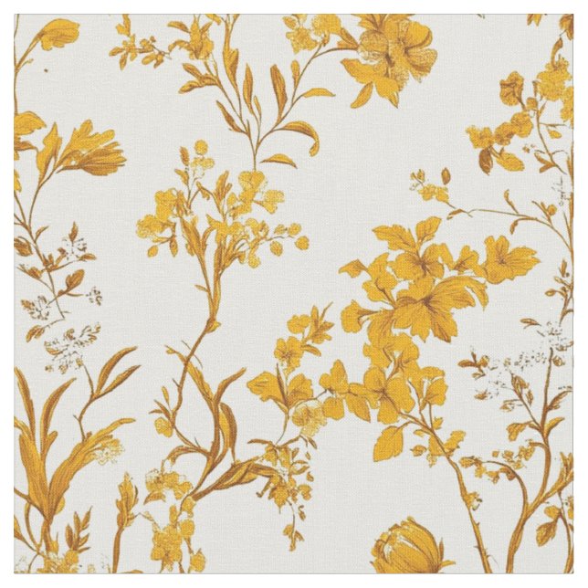 Tissu Toile de jardin doré (Fermer)