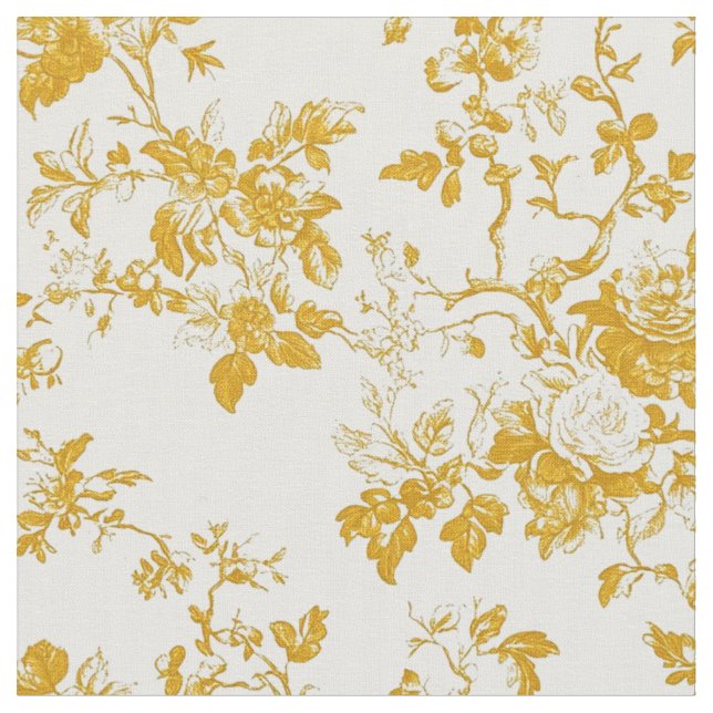 Tissu Toile Rose Moutarde (Fermer)