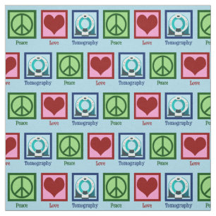 Tissu Tomographie de l'amour pour la paix