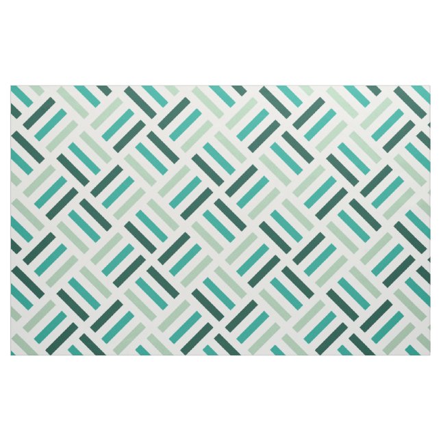 Tissu Tons verts Motifs modernes et géométriques (Fat Quarter)