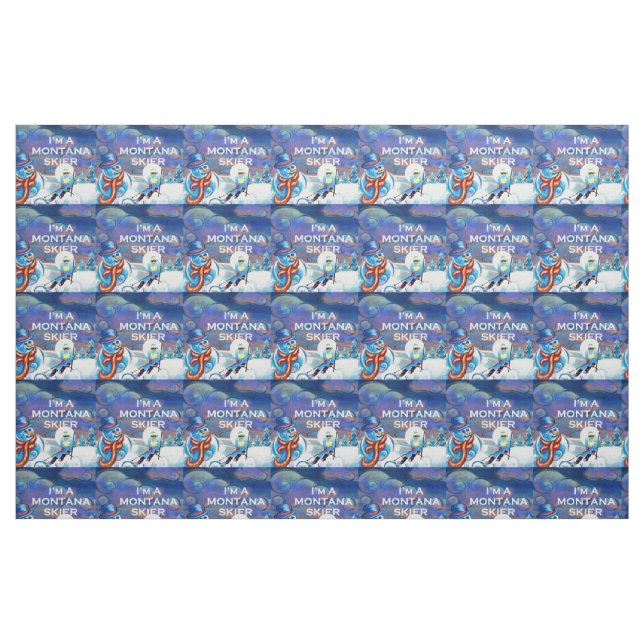 Tissu TOP Montana Skier (Fat Quarter)