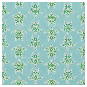 Tissu Tortues de mer vertes de Seagreen