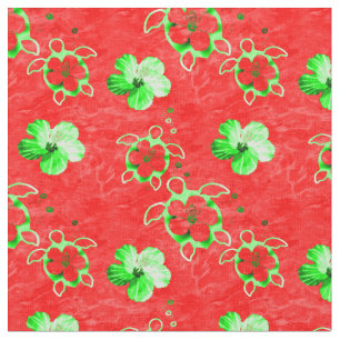 Tissu Tortues hawaïennes de Honu de vacances