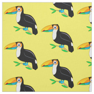 Tissu Toucan tropical