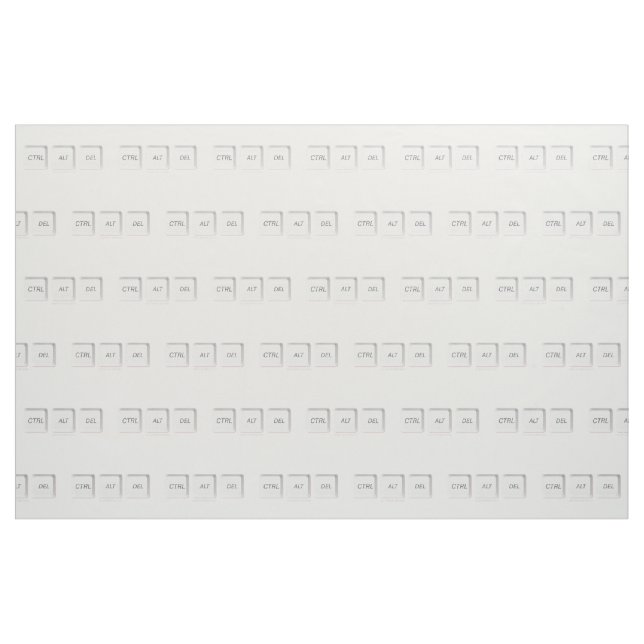 Tissu Touche de clavier d'ordinateur CTRL ALT DEL de Sli (Yard)