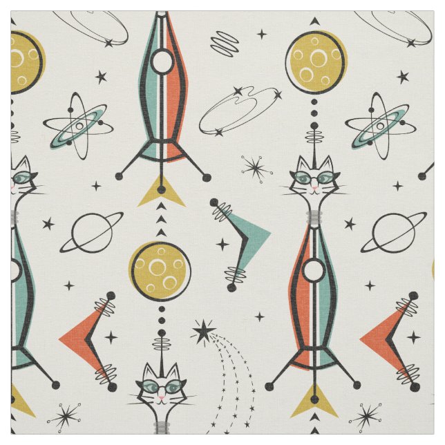 Tissu Touches de cercueil atomique ©studioxtine (Échantillon)