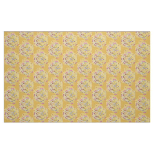 Tissu Tourbillon d'été (Fat Quarter)