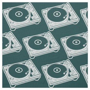 Tissu Tourne-disque de cire de la vieille école (Vinyl)