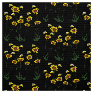 Tissu Tournesol et abeilles