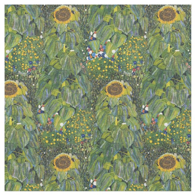 Tissu Tournesol par Gustav Klimt (Fermer)