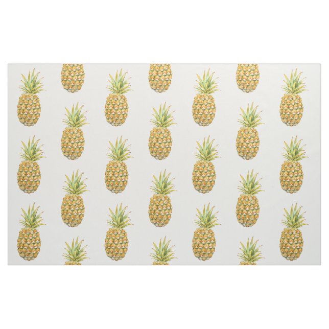 Tissu Tout étoffe d'ananas couleur personnalisée (Fat Quarter)